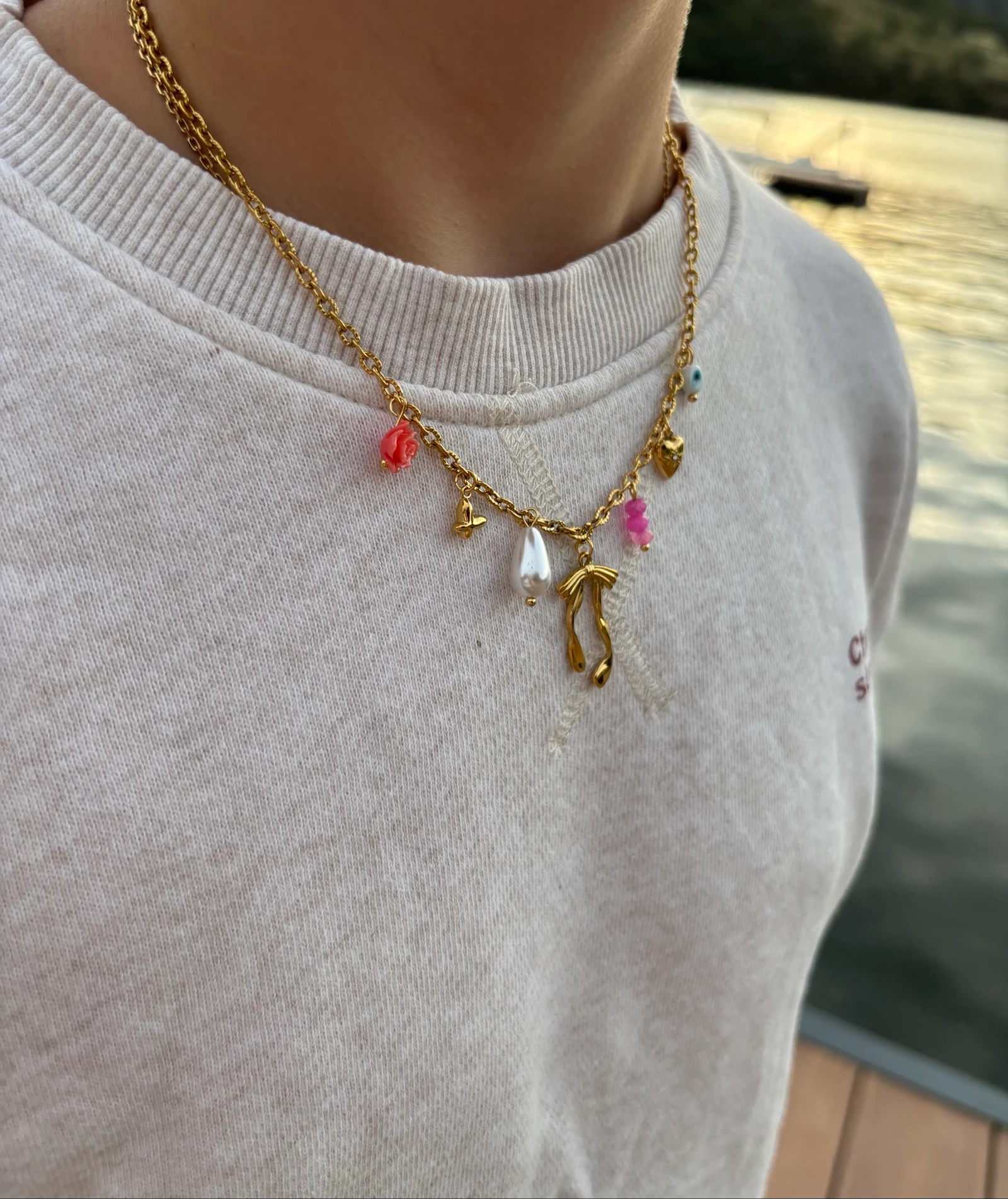 Collier breloque